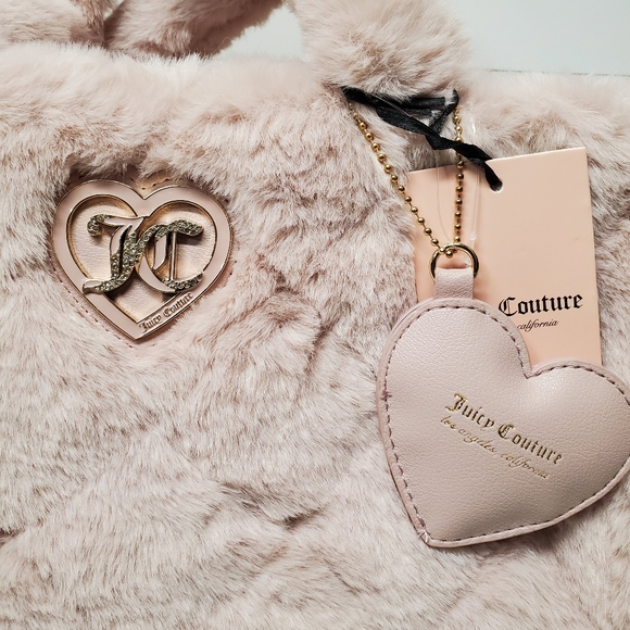 ❗last one❗Juicy Couture Large cozy tote dusty blush with Detachable strap - Picture 6 of 9